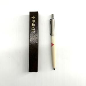 Vintage Parker Hydril Oil Gas Promo Ballpoint Pen Steel Cap Box USA Retro mcm